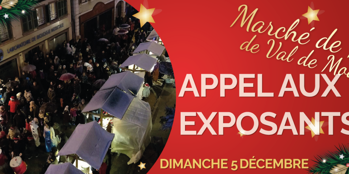 Appel aux exposants – Marché de Noël