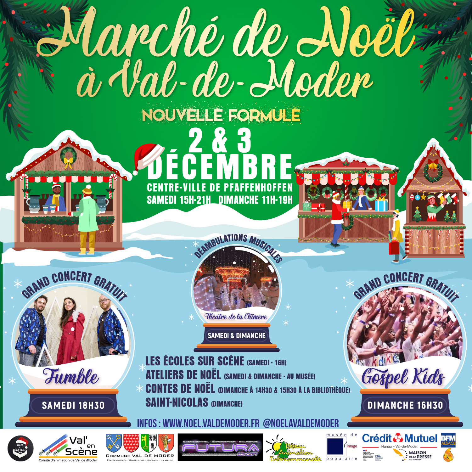 Marché de Noël à ValdeModer La Scène Espace Culturel de ValdeModer