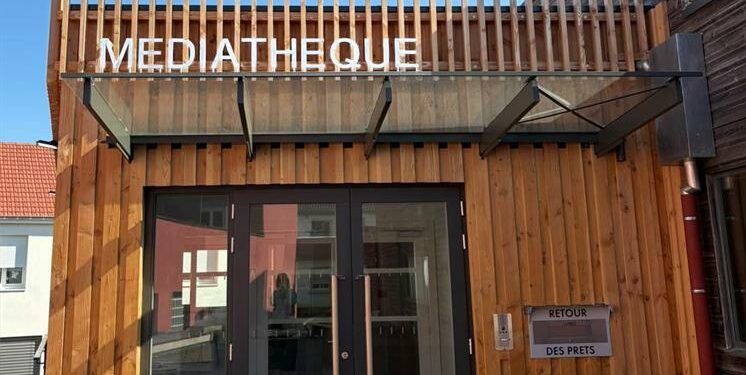 Une nouvelle médiathèque ouvre ses portes à côté de La Scène